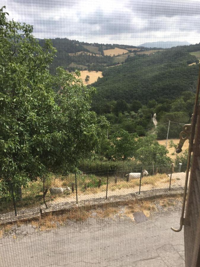 La Casetta Al Roccone Semproniano Bagian luar foto